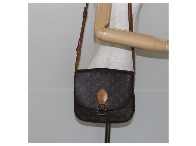 LOUIS VUITTON Borsa a Spalla Monogram Saint Cloud GM M51242 LV Auth BA6306 Monogramma - vista 24