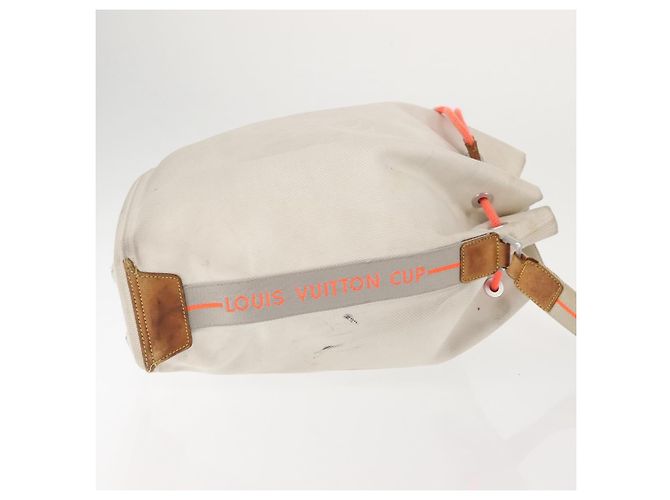LOUIS VUITTON LV Cup Freiwilligentasche Damier Geant Weiß M80634 Auth BA5618 - Ansicht 3