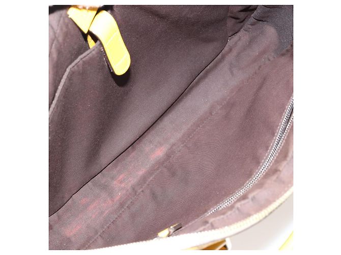 Borsa da lavoro in pelle beige e oro Diamante GUCCI 344357 Auth BA6240 D'oro - vista 11