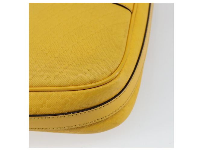 Borsa da lavoro in pelle beige e oro Diamante GUCCI 344357 Auth BA6240 D'oro - vista 15