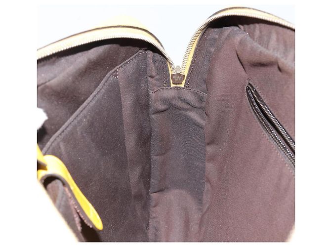 Borsa da lavoro in pelle beige e oro Diamante GUCCI 344357 Auth BA6240 D'oro - vista 19