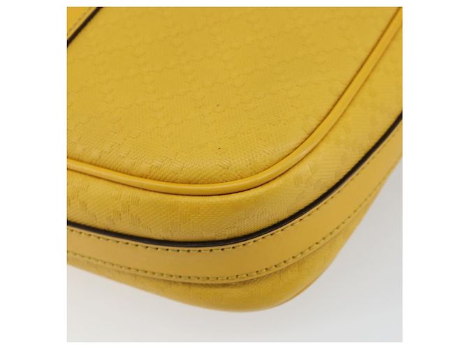 Borsa da lavoro in pelle beige e oro Diamante GUCCI 344357 Auth BA6240 D'oro - vista 8