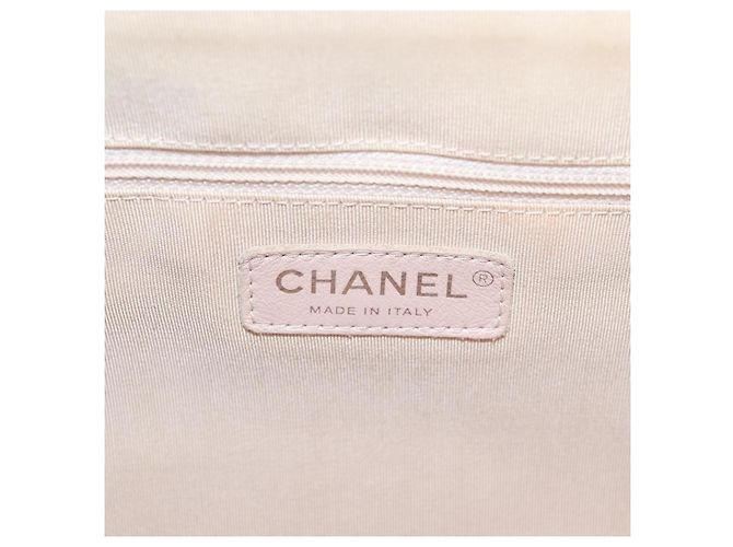 Borsa a Spalla in Tela CHANEL Chain Cruise linea Rosa Argento CC Auth 139043V - vista 22