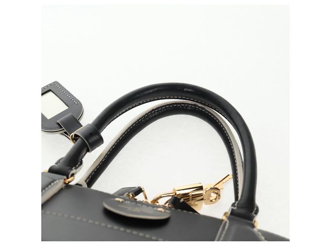 LOUIS VUITTON Catgram Alma Soup Borsa a Mano Nera M44403 LV Auth 139431SM Nero Monogramma - vista 14