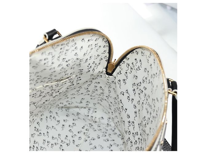 LOUIS VUITTON Catgram Alma Soup Borsa a Mano Nera M44403 LV Auth 139431SM Nero Monogramma - vista 27