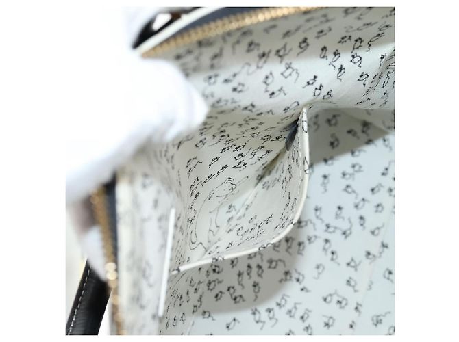 LOUIS VUITTON Catgram Alma Soup Borsa a Mano Nera M44403 LV Auth 139431SM Nero Monogramma - vista 29