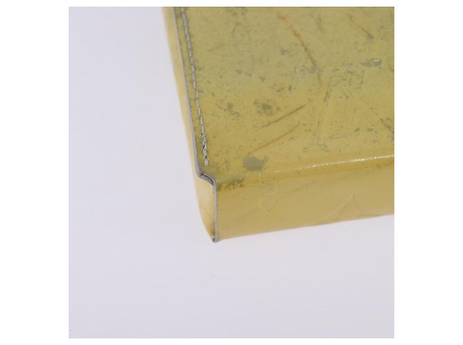 ASTUCCIO PER SIGARETTE LOUIS VUITTON Monogram Vernis Verde Grigio LV Auth BA6481 - vista 16
