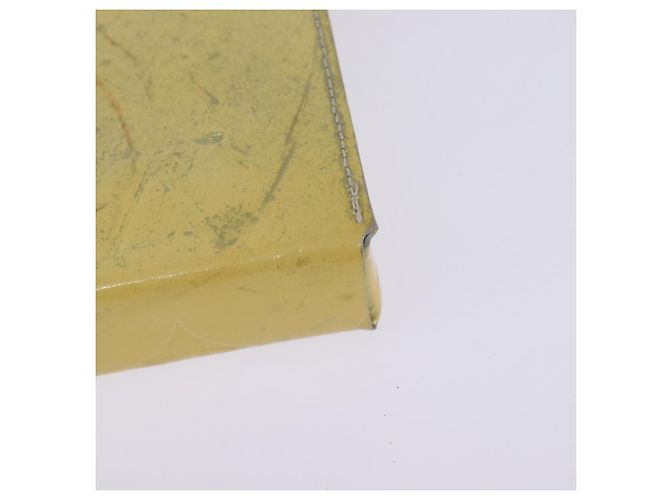 ASTUCCIO PER SIGARETTE LOUIS VUITTON Monogram Vernis Verde Grigio LV Auth BA6481 - vista 17