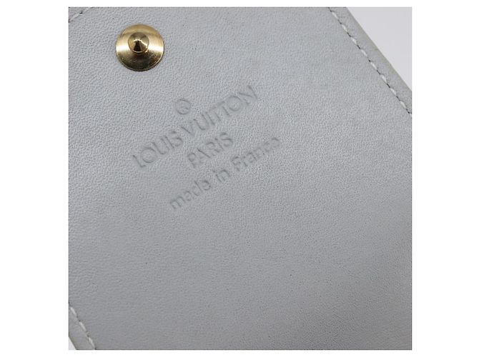 ASTUCCIO PER SIGARETTE LOUIS VUITTON Monogram Vernis Verde Grigio LV Auth BA6481 - vista 18