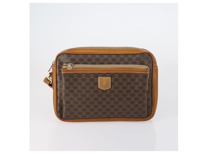 Céline Pochette in tela Macadam in pelle CELINE Fendi Gucci Cartier set di 8 blu Auth 148967 - vista 11