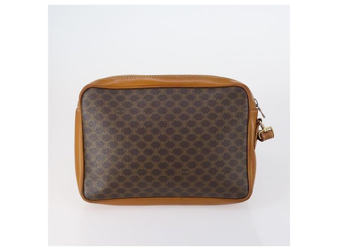 Céline Pochette in tela Macadam in pelle CELINE Fendi Gucci Cartier set di 8 blu Auth 148967 - vista 12