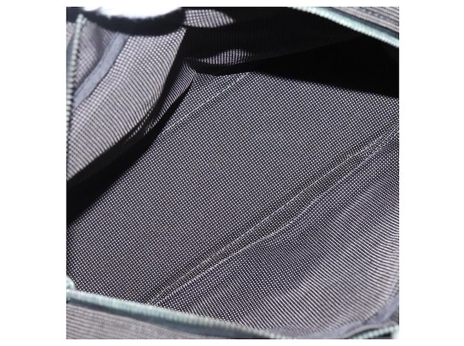 Hermès HERMES Borsa a Mano Her Line PM Tela Grigia Argento Auth 143972 Marrone - vista 11