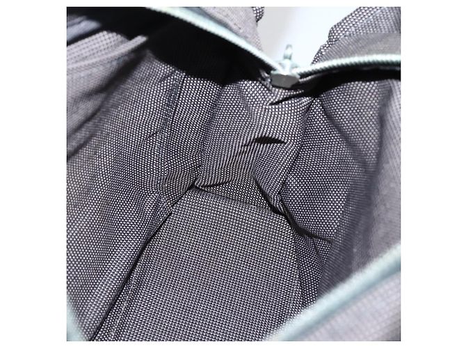 Hermès HERMES Borsa a Mano Her Line PM Tela Grigia Argento Auth 143972 Marrone - vista 18