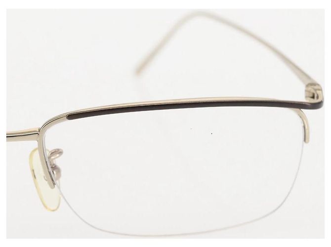 Occhiali da sole Ray-Ban Saint Laurent PRADA plastica metallo 3Set Marrone Auth 143377 - vista 13