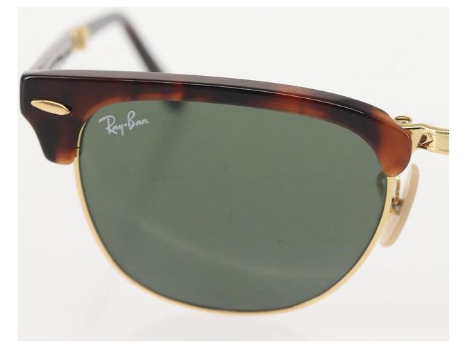 Occhiali da sole Ray-Ban Saint Laurent PRADA plastica metallo 3Set Marrone Auth 143377 - vista 19