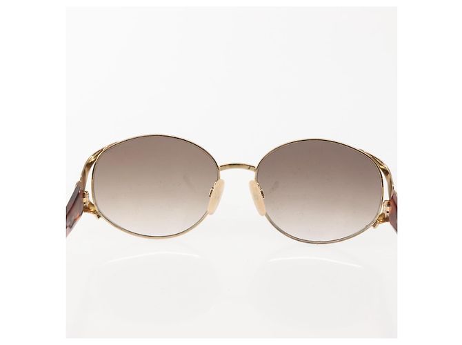 Occhiali da sole Ray-Ban Saint Laurent PRADA plastica metallo 3Set Marrone Auth 143377 - vista 3