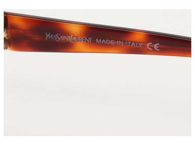 Occhiali da sole Ray-Ban Saint Laurent PRADA plastica metallo 3Set Marrone Auth 143377 - vista 8