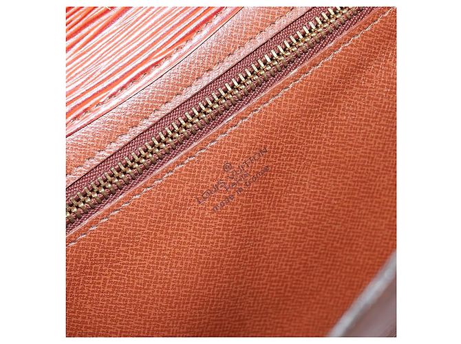 LOUIS VUITTON Clutch Art Déco Epi Marrone M52633 LV Auth 143109 - vista 17