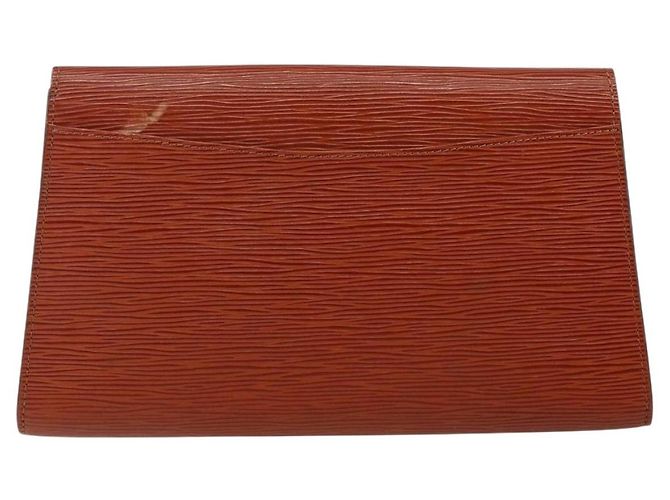 LOUIS VUITTON Clutch Art Déco Epi Marrone M52633 LV Auth 143109 - vista 2