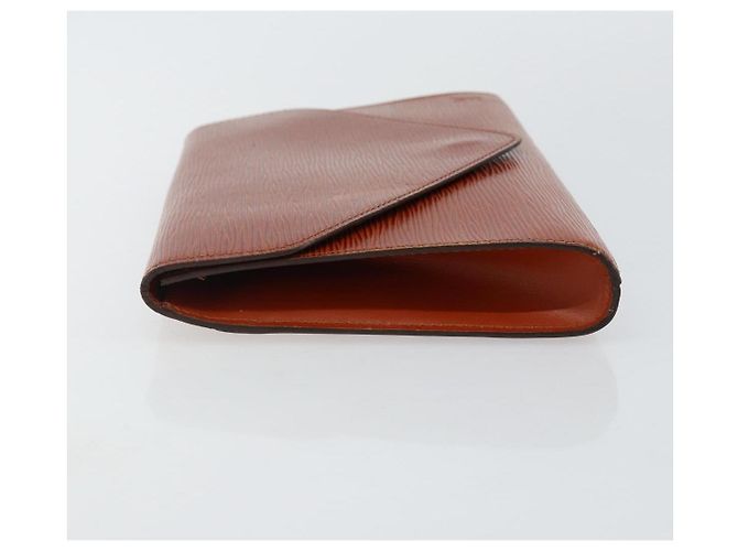 LOUIS VUITTON Clutch Art Déco Epi Marrone M52633 LV Auth 143109 - vista 4