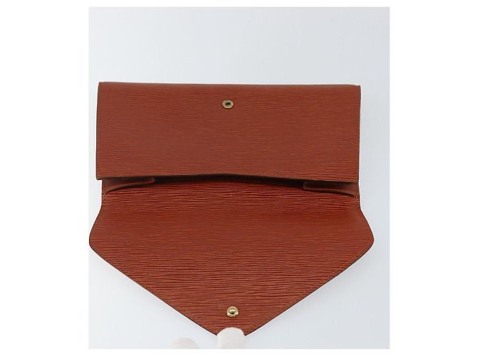LOUIS VUITTON Clutch Art Déco Epi Marrone M52633 LV Auth 143109 - vista 9