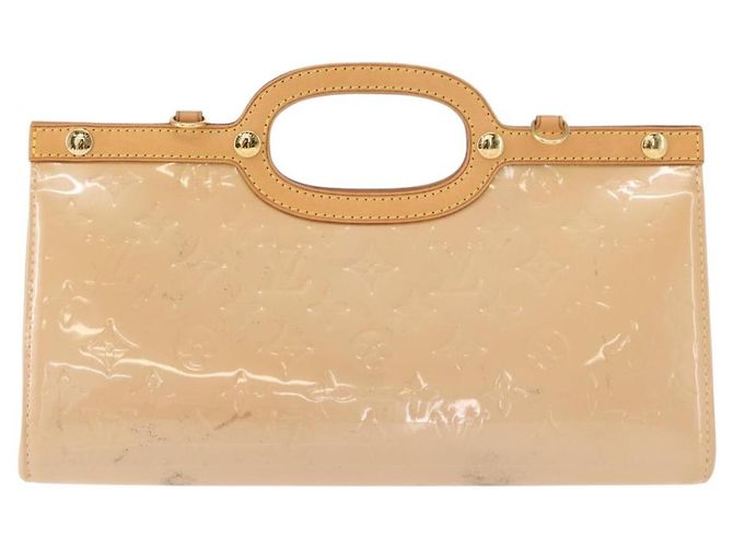 LOUIS VUITTON Borsa Vernis Roxbury Drive 2Way Rose flow lanterna M91391 Auth gh1053 - vista 13