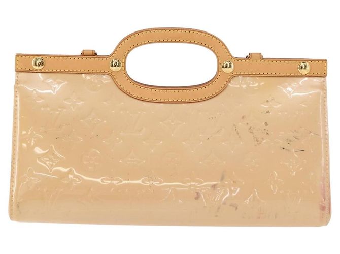 LOUIS VUITTON Borsa Vernis Roxbury Drive 2Way Rose flow lanterna M91391 Auth gh1053 - vista 2