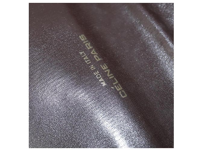 Céline Borsa a Spalla Celine C Sulky in Tela Beige Oro Auth 149188 D'oro - vista 16