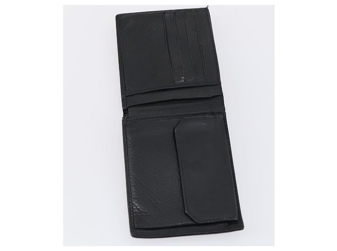 Alfred Dunhill Bolso de mano Dunhill de cuero 10set negro marino Auth bs29865 - vista 16
