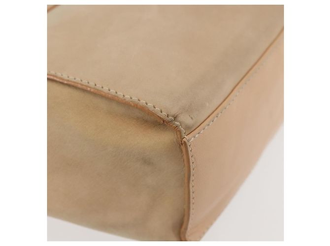 Céline Borsa a Spalla CELINE in Pelle Suede 2way Beige Oro Auth bs29686 D'oro - vista 16