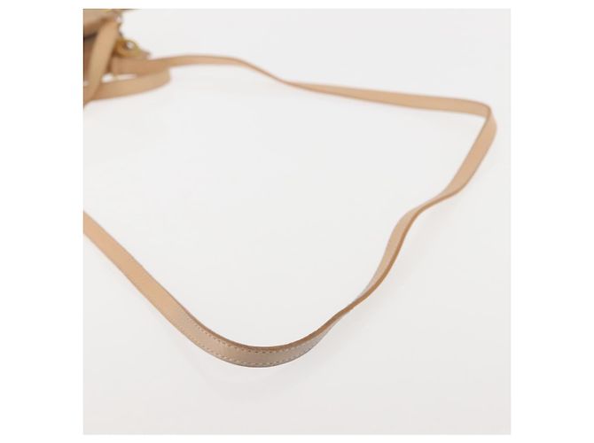 Céline Borsa a Spalla CELINE in Pelle Suede 2way Beige Oro Auth bs29686 D'oro - vista 8