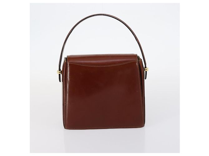 Borsa a tracolla BALLY in pelle Set da 3 Marrone Nero Auth BA4817 - vista 15