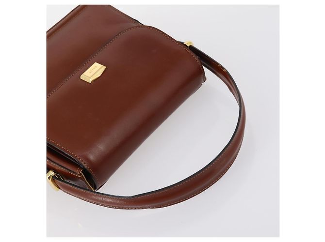 Borsa a tracolla BALLY in pelle Set da 3 Marrone Nero Auth BA4817 - vista 17