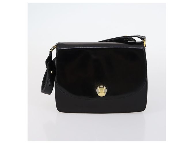 Borsa a tracolla BALLY in pelle Set da 3 Marrone Nero Auth BA4817 - vista 8