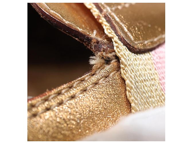 GUCCI Pumps Leder Gold Auth ac3875 Golden - Ansicht 21