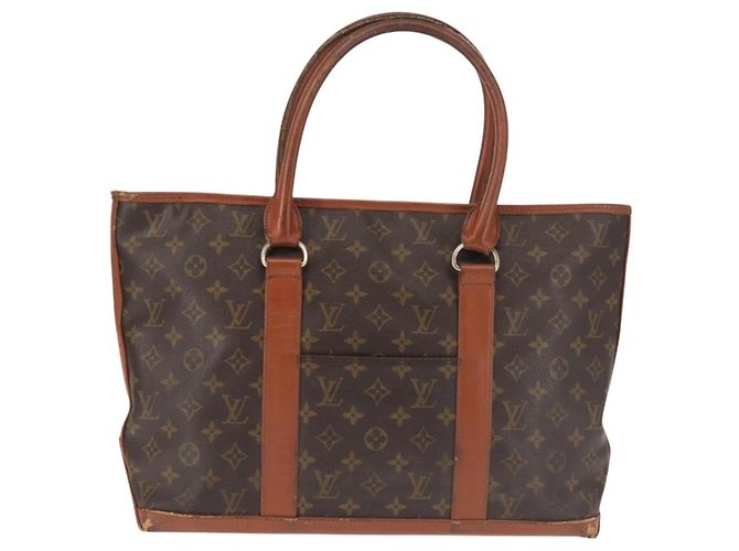 LOUIS VUITTON Borsa a Mano Weekend PM Monogram M42425 LV Auth BA6297 Monogramma - vista 2