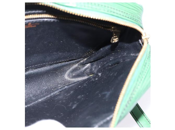 LOUIS VUITTON Borsa a Spalla Epi Trocadero 23 Verde M52304 LV Auth 142451 - vista 19