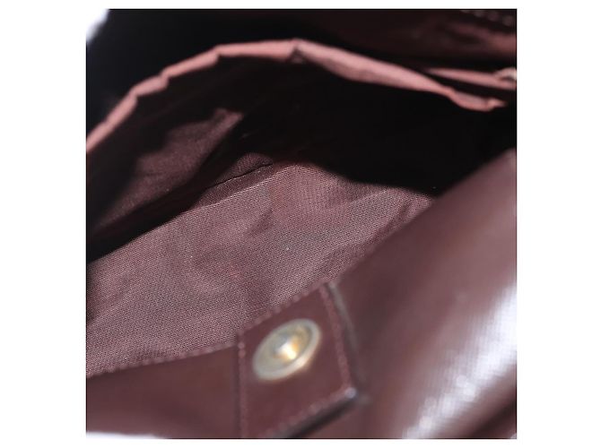 Bolsa de ombro em lona Nova Check bege e dourada Auth BA6463 da BURBERRY Dourado - vista 10