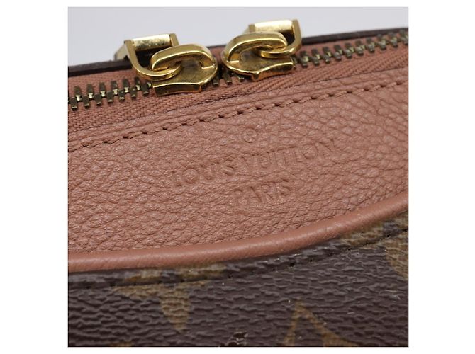 LOUIS VUITTON Borsa a Mano Monogram Pallas MM 2way Bois De Rose M41598 Auth 145373 Marrone Monogramma - vista 18