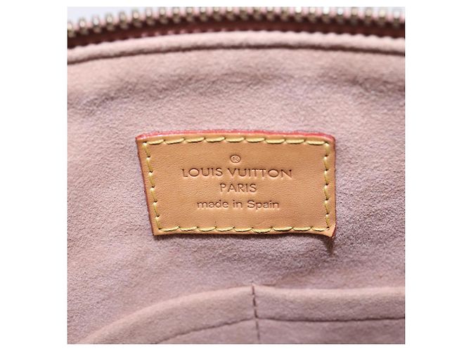 LOUIS VUITTON Borsa a Mano Monogram Pallas MM 2way Bois De Rose M41598 Auth 145373 Marrone Monogramma - vista 19