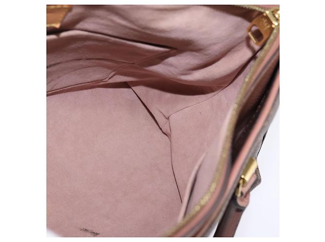 LOUIS VUITTON Borsa a Mano Monogram Pallas MM 2way Bois De Rose M41598 Auth 145373 Marrone Monogramma - vista 20