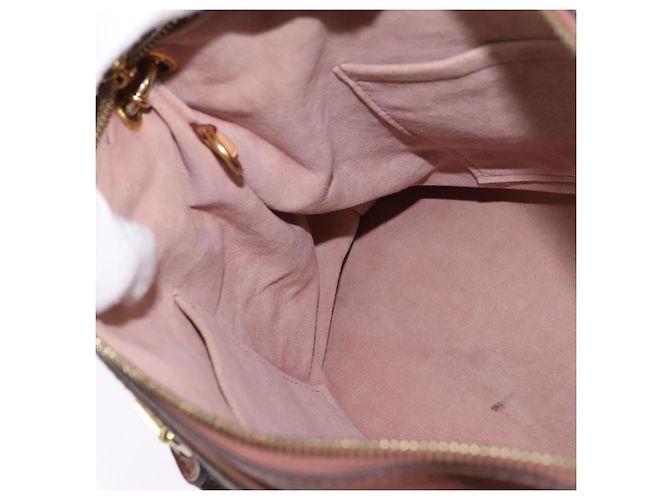 LOUIS VUITTON Borsa a Mano Monogram Pallas MM 2way Bois De Rose M41598 Auth 145373 Marrone Monogramma - vista 21