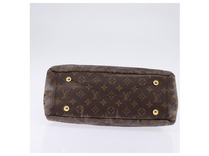 LOUIS VUITTON Borsa a Mano Monogram Pallas MM 2way Bois De Rose M41598 Auth 145373 Marrone Monogramma - vista 5