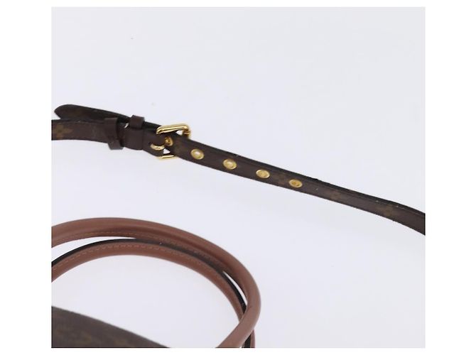 LOUIS VUITTON Borsa a Mano Monogram Pallas MM 2way Bois De Rose M41598 Auth 145373 Marrone Monogramma - vista 9