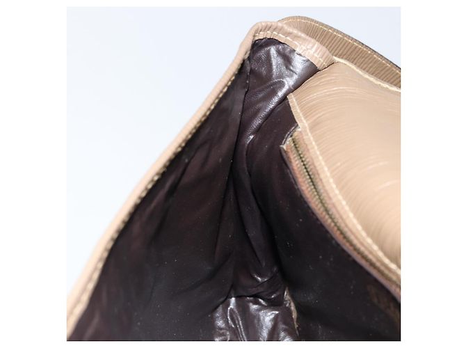 Borsa a Spalla in Tela Zucchino FENDI Beige Oro Auth 145202 - vista 19