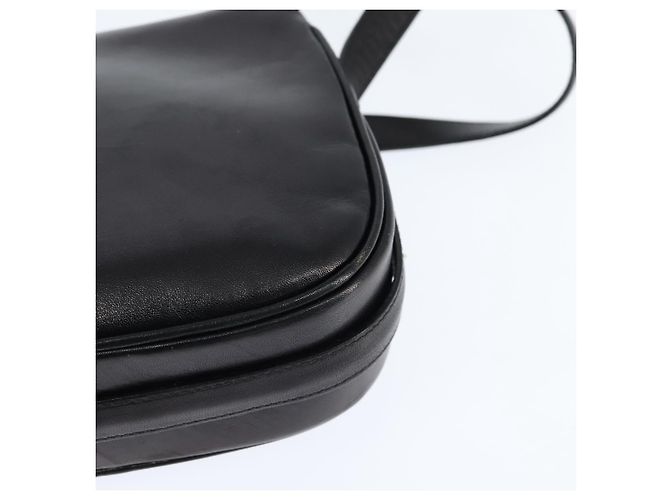 Céline Bolso de Hombro CELINE de Cuero Negro Dorado Auth bs30310 - vista 16