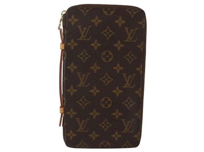 LOUIS VUITTON Organizer Da Viaggio Monogram Custodia M60120 LV Auth 144931 Monogramma - vista 13