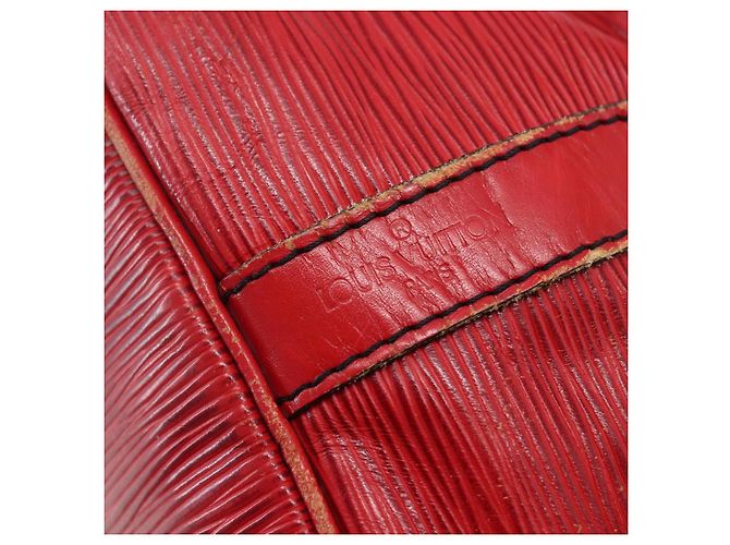 Noe LOUIS VUITTON Borsa a Spalla Petit Noé Epi Rossa M44107 LV Auth 145447 Rosso - vista 18
