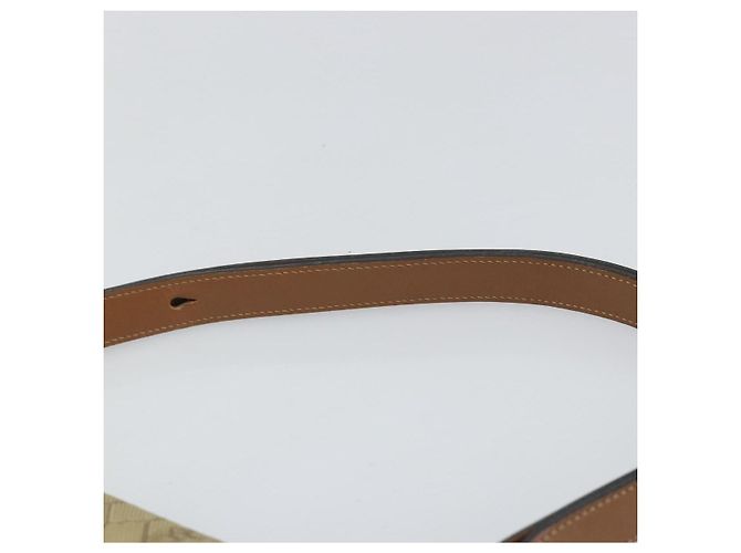 Borsa a Spalla in Tela Honeycomb Christian Dior Beige Oro Auth 143588 D'oro - vista 8