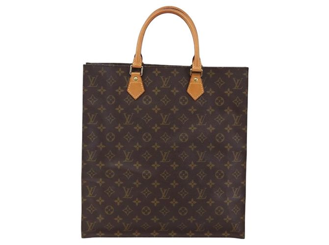 LOUIS VUITTON Borsa Sac Plat Monogram M51140 LV Auth 144636 Monogramma - vista 13